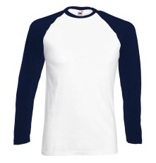 VALUEWEIGHT LONG SLEEVE BASEBALL T 61-028-0 / 0610280 05.FL.2.E25.1A40