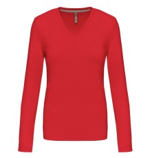 LADIES' LONG SLEEVE V-NECK T-SHIRT 05.KA.1.937.6H40