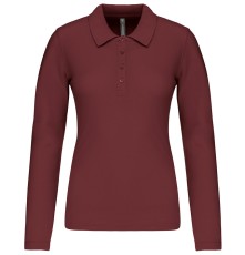 LADIES’ LONG-SLEEVED PIQUÉ POLO SHIRT K257 04.KA.1.B41.6E80