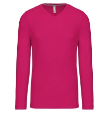 MEN’S LONG SLEEVE V-NECK T-SHIRT 05.KA.2.935.5F00