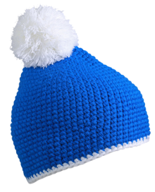 POMPON HAT WITH CONTRAST STRIPE MB7964 10.MB.4.F15