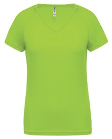 LADIES’ V-NECK SHORT-SLEEVED SPORTS T-SHIRT PA477 05.KA.1.N44