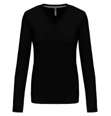 LADIES' LONG SLEEVE V-NECK T-SHIRT 05.KA.1.937.2A00