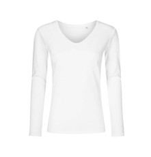 WOMEN´S V-NECK T-SHIRT LONG SLEEVE 1560 05.PD.1.E29.1A01