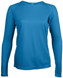 LADIES' LONG SLEEVE SPORTS T-SHIRT PROACT PA444 05.KA.1.858