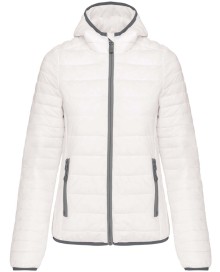 LADIES' LIGHTWEIGHT HOODED PADDED JACKET K6111 01.KA.1.S62