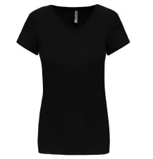 LADIES' SHORT-SLEEVED V-NECK T-SHIRT KA3015 05.KA.1.B15.2A00