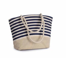 SAC SHOPPING STYLE MARIN EN TOILE DE JUTE KI0283 21Z.KI.746