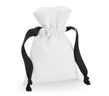 COTTON GIFT BAG WITH RIBBON DRAWSTRING W121 S 21W.WM.800 COTTON GIFT BAG WITH RIBBON DRAWSTRING W121 S 21W.WM.800